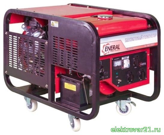 Трехфазный бензиновый генератор Eneral ГБ2Ц-9-3 СК
